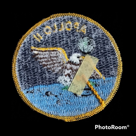 Original Vintage 1969 Apollo 11 Mission Patch - New - Picture 5 of 7